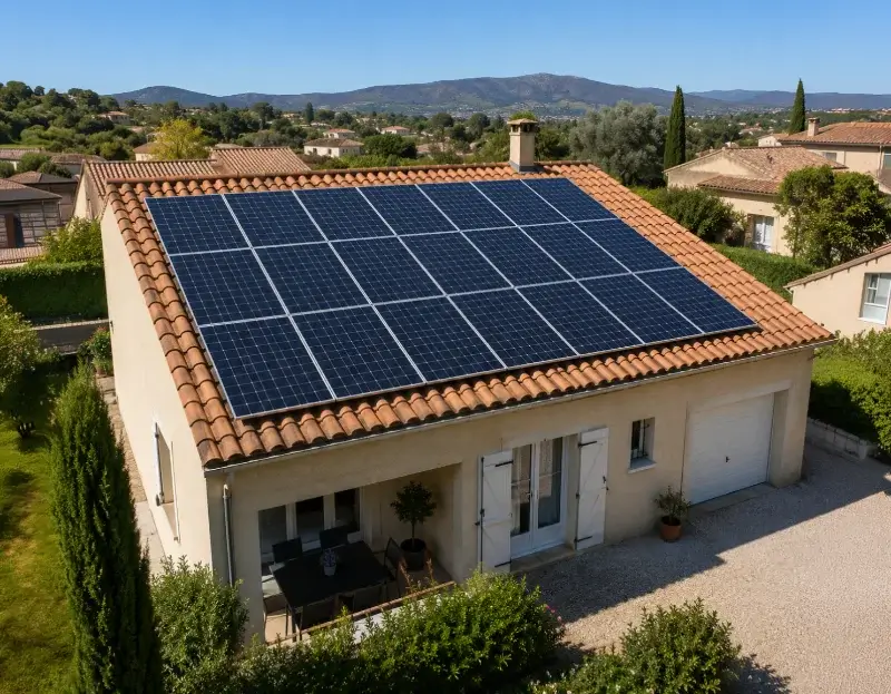 Prime à l'autoconsommation panneaux solaires Propières — aide financière de l'État